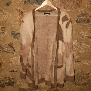 SEROYA Womens XL Shaggy Sweater